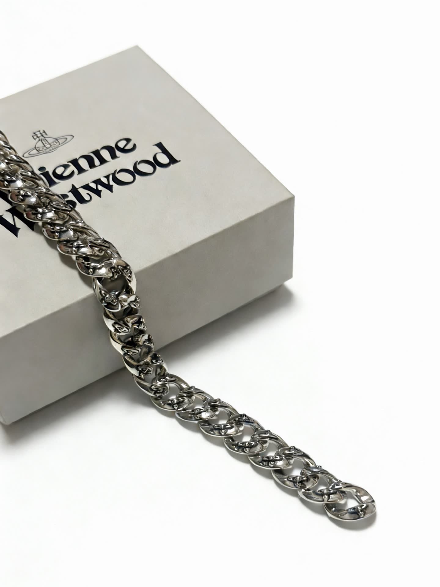 Vivienne Westwood Silver Chain Bracelet